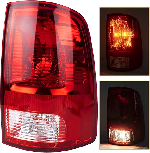 Miniatura 4 de Boine Luz trasera lateral izquierda compatible con Dodge Ram 1500 2500 3500 2009-2018 - Bombilla incluida (lado izquierdo del conductor)