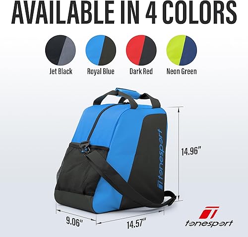 Miniatura 6 de Tonesport Ski Boot Bag - Snowboard Boot Bag - Ski Boot and Helmet Gear Bag - Snowboard Gear Bag - Ski Boot Bag for Air Travel