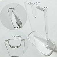 Vista 5 de 4 soportes de exhibición de cuchillos, coleccionista de cuchillos de acrílico, soporte de hoja extensible para cuchillos, soporte para cuchillo