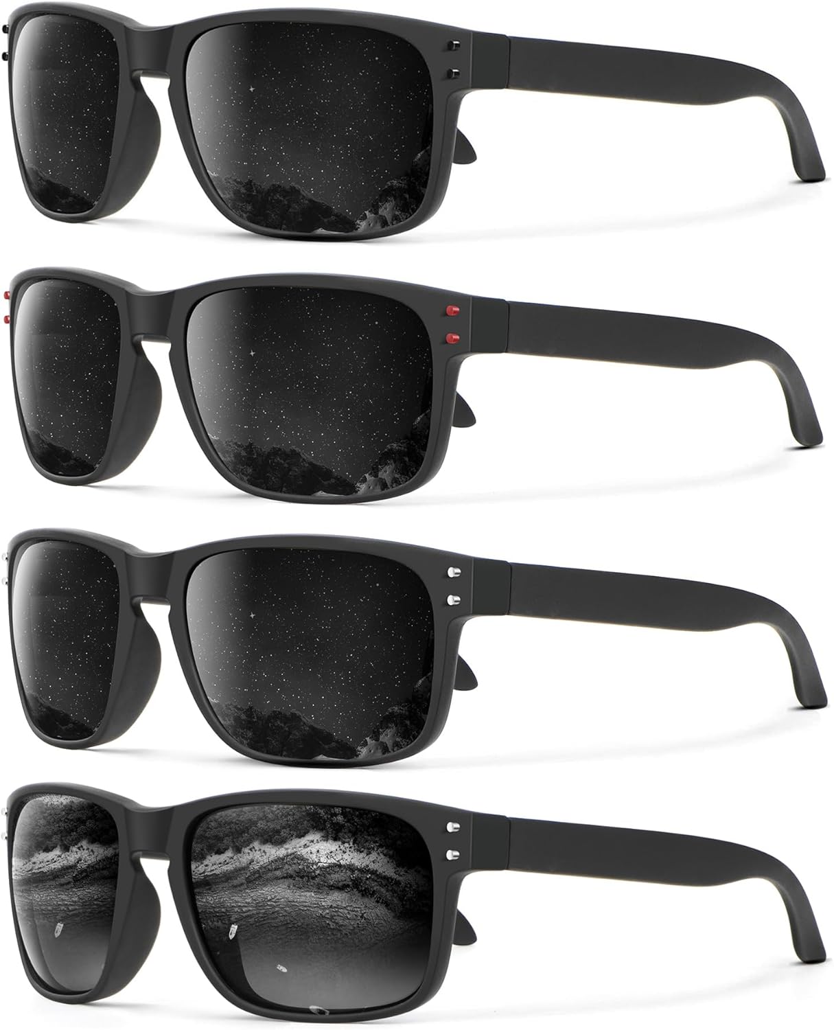 KALIYADI Mens Sun-Glasses Polarized Sunglasses-Men: Classic Sunglasses with UV400 Protection for Fishing Golf Driving