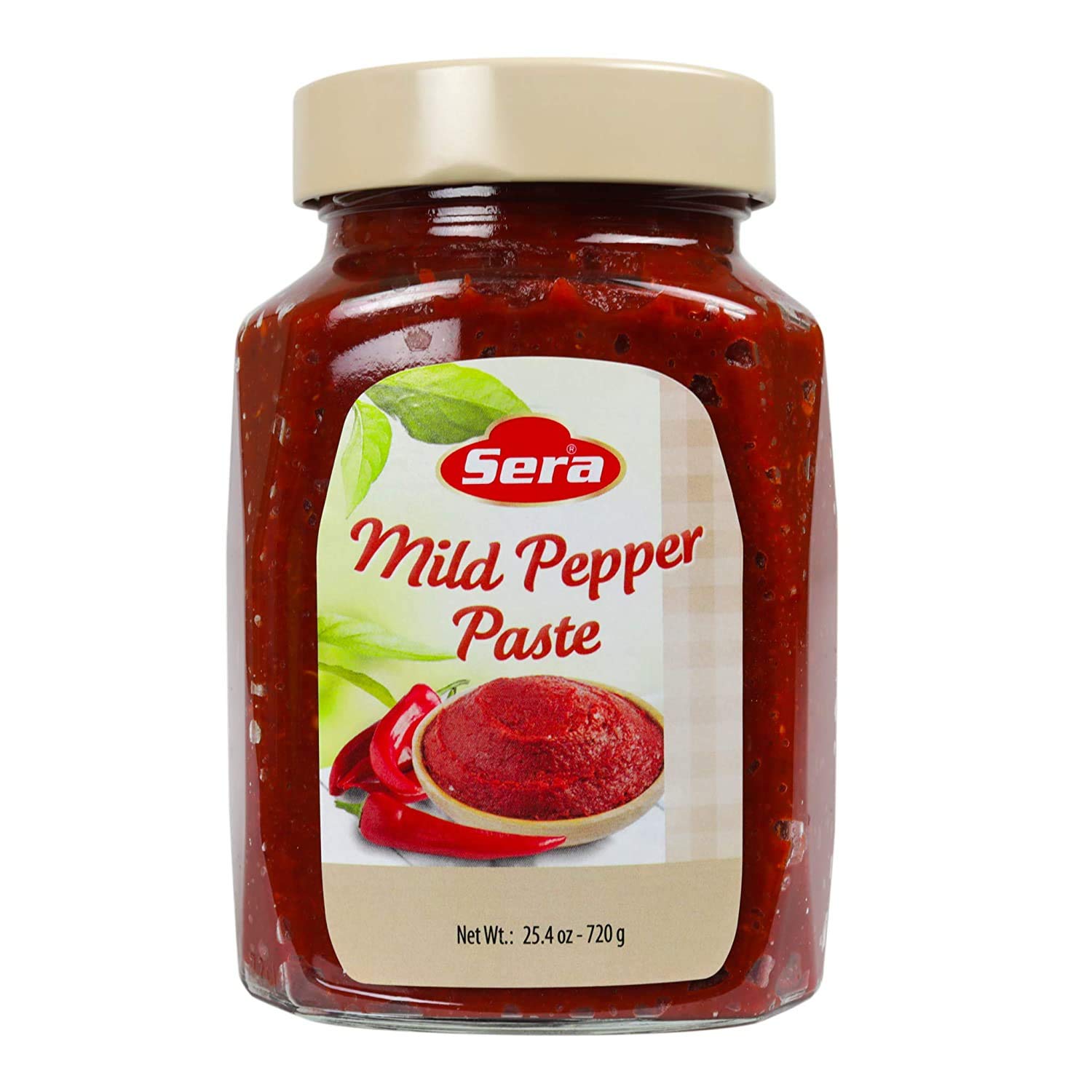 Red Pepper Paste Spread in Glass jar (Mild) 25.4 Oz