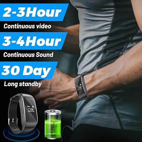 Miniatura 6 de Cámara de cuerpo oculto cámara espía HD de 1080p de 64 GB tarjeta de memoria cámara corporal de video grabación de fotos para conferencias de