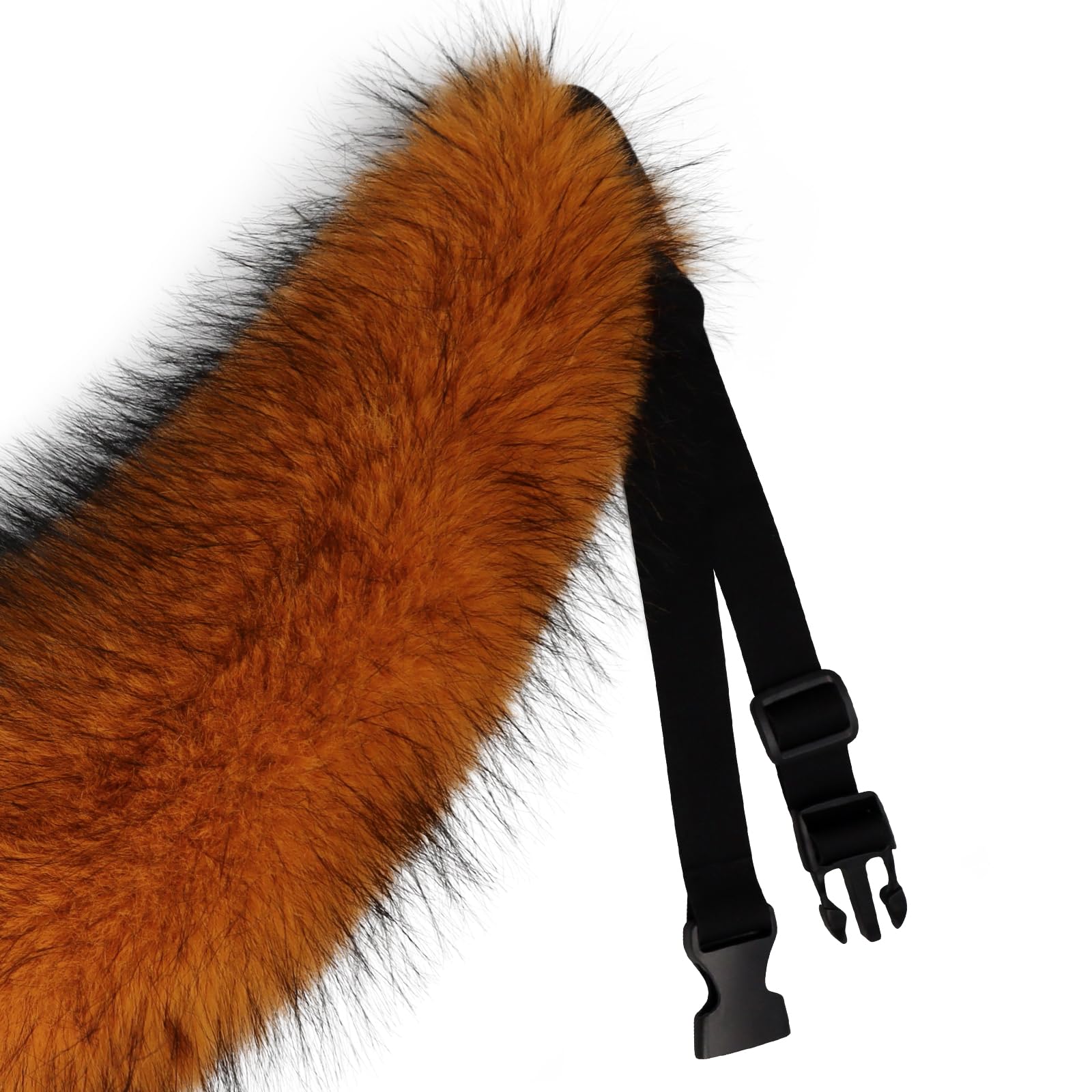 Flauschiger Kunstfell Wolfsfuchsschwanz aus Plüsch als Accessoire für Halloween Kostüme