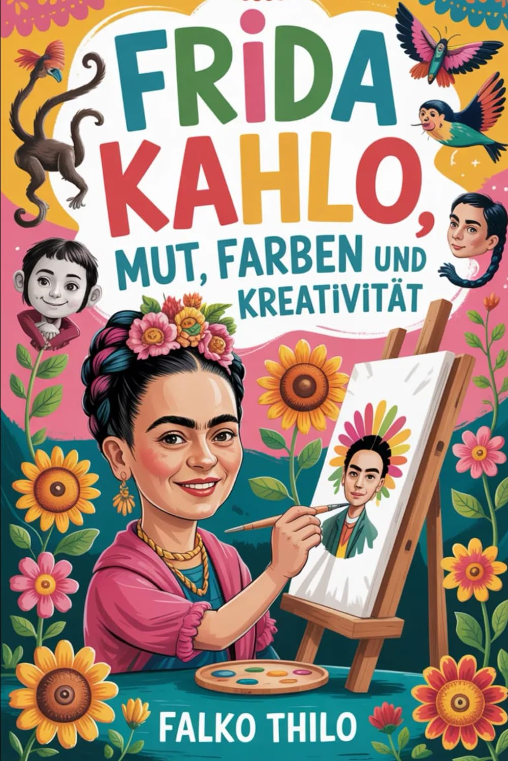 Frida Kahlo: Mut, Farben und Kreativität: Eine inspirierende Biografie für Jugendliche, junge Erwachsene und Erwachsene über Schmerz, Leidenschaft und künstlerische Brillanz