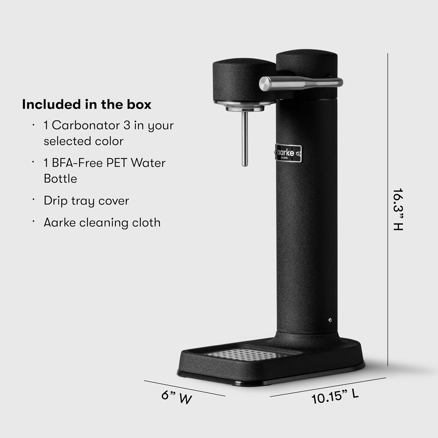 Aarke Carbonator III Premium Sparkling Water Soda Maker in Nepal at