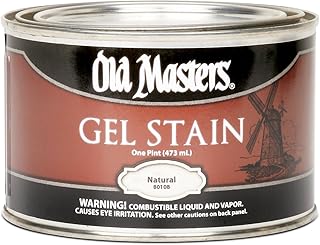 Old Masters 80108 Gel Stain Pint, Natural, 1
