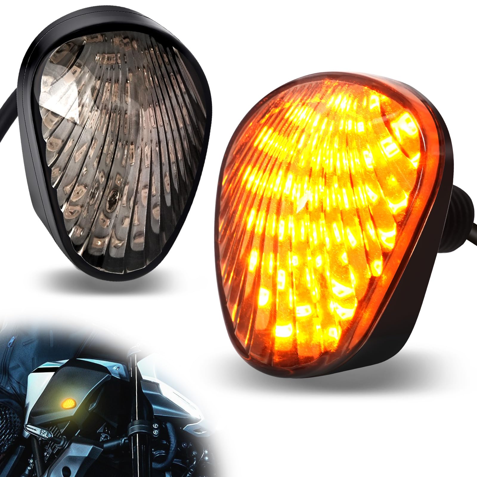 Photo 1 of ANONEMOTO Motorcycle LED Turn Signals
