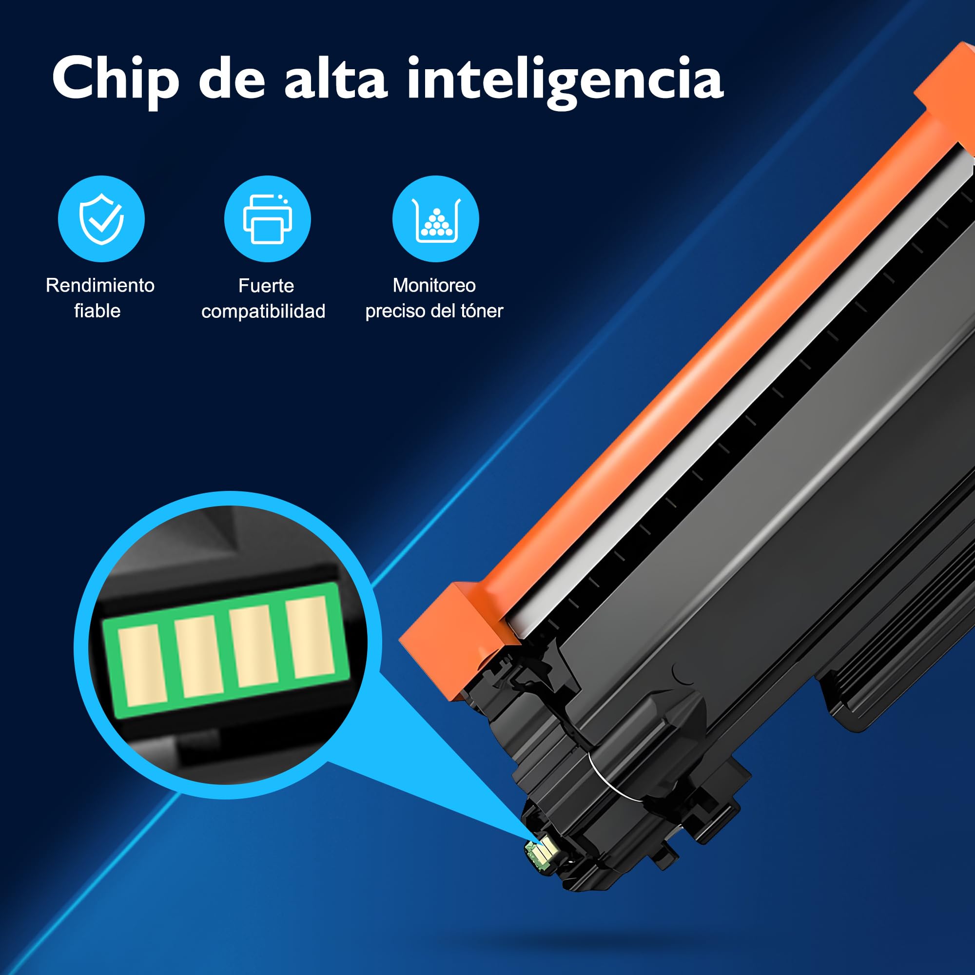 TN2510XL Toner Compatible con Brother TN2510 XL (con Chip, 1 Negro) | Compatible con Brother DCP-L2627DWE DCP-L2660DW MFC-L2860DWE MFC-L2800DW MFC-L2860DW MFC-L2827DW HL-L2400DWE HL-L2445DW