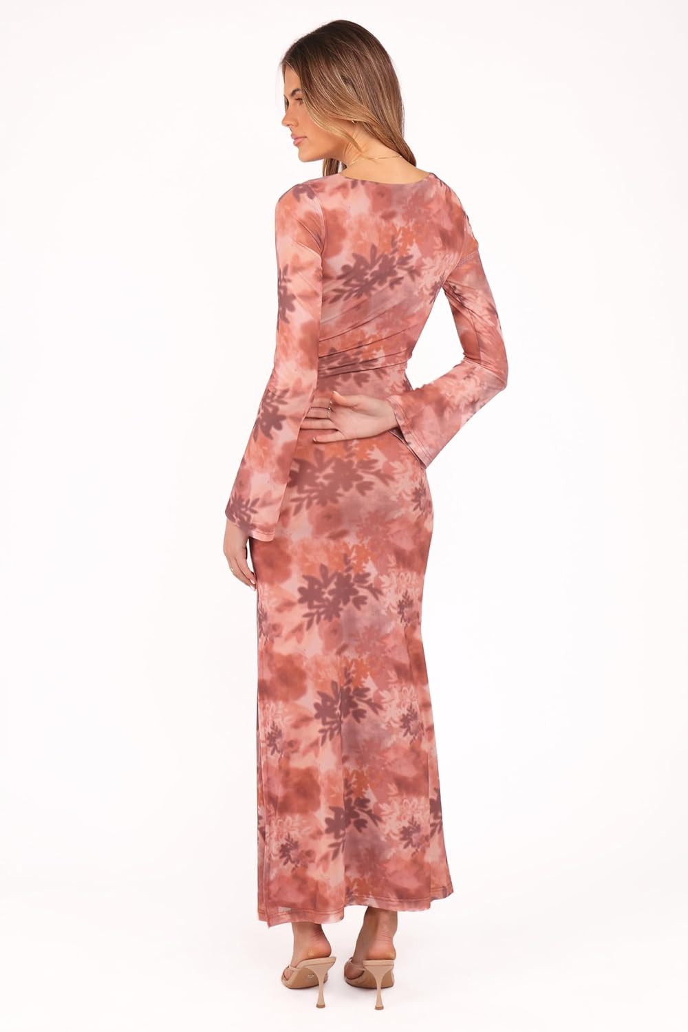 Petal & Pup Women's Nash Long Sleeve Dress - Blurred Botanics