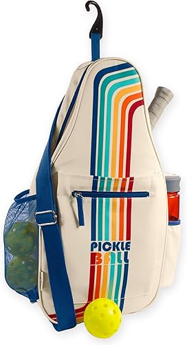 STEEL MILL AND CO. Bolsas de pickleball para mujeres y hombres, bolsa de pickleball unisex con capacidad para 4 paletas de pickleball, bolsa