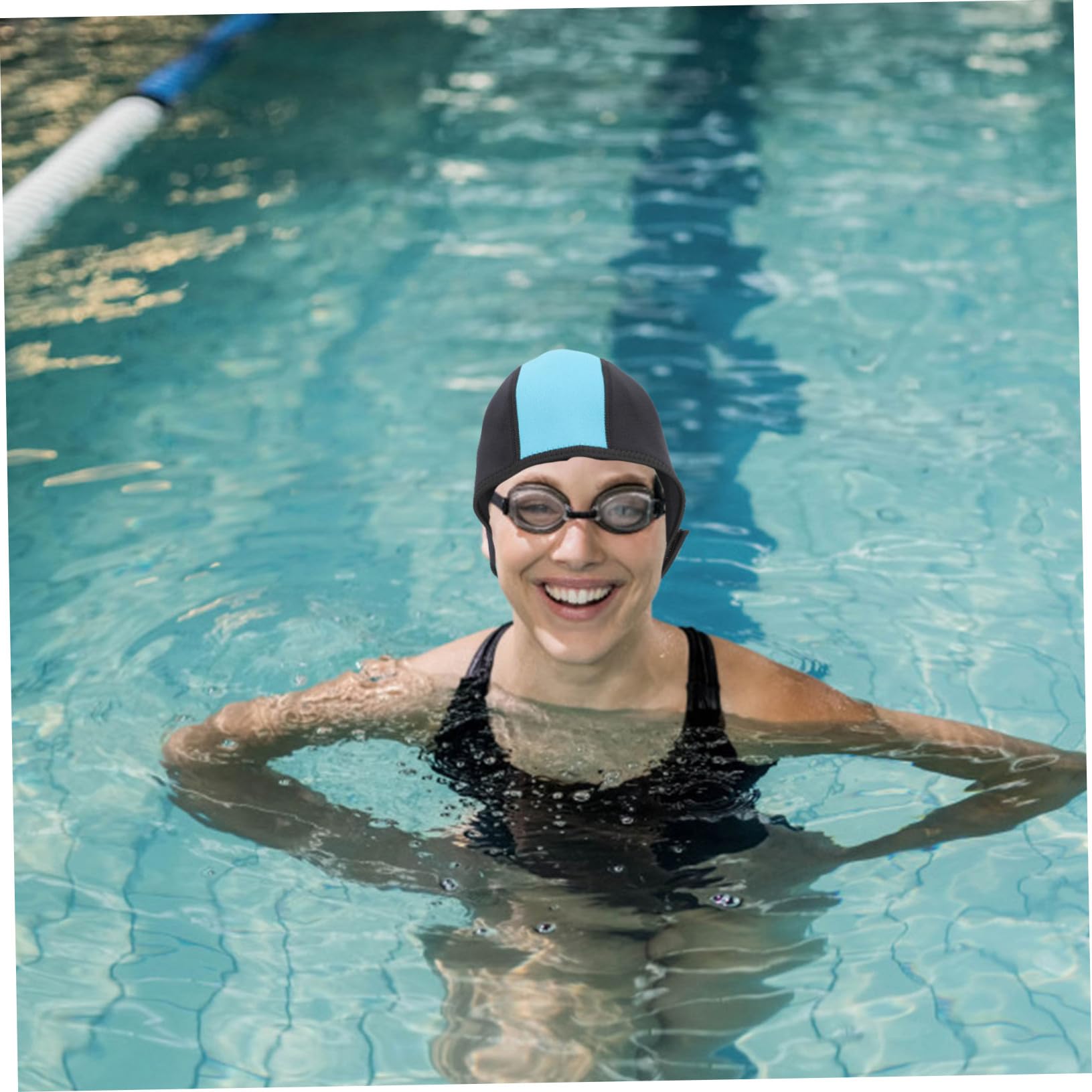 HANABASS cappuccio da immersione cuffie da nuoto con sottogola cappuccio per muta da immersione mute tappi gomma cuffia piscina cuffia da nuoto in gomma cappello da bagno in gomma