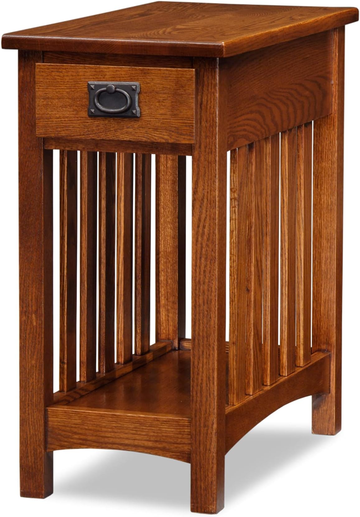 Leick FurnitureMission Side Table, Medium Oak