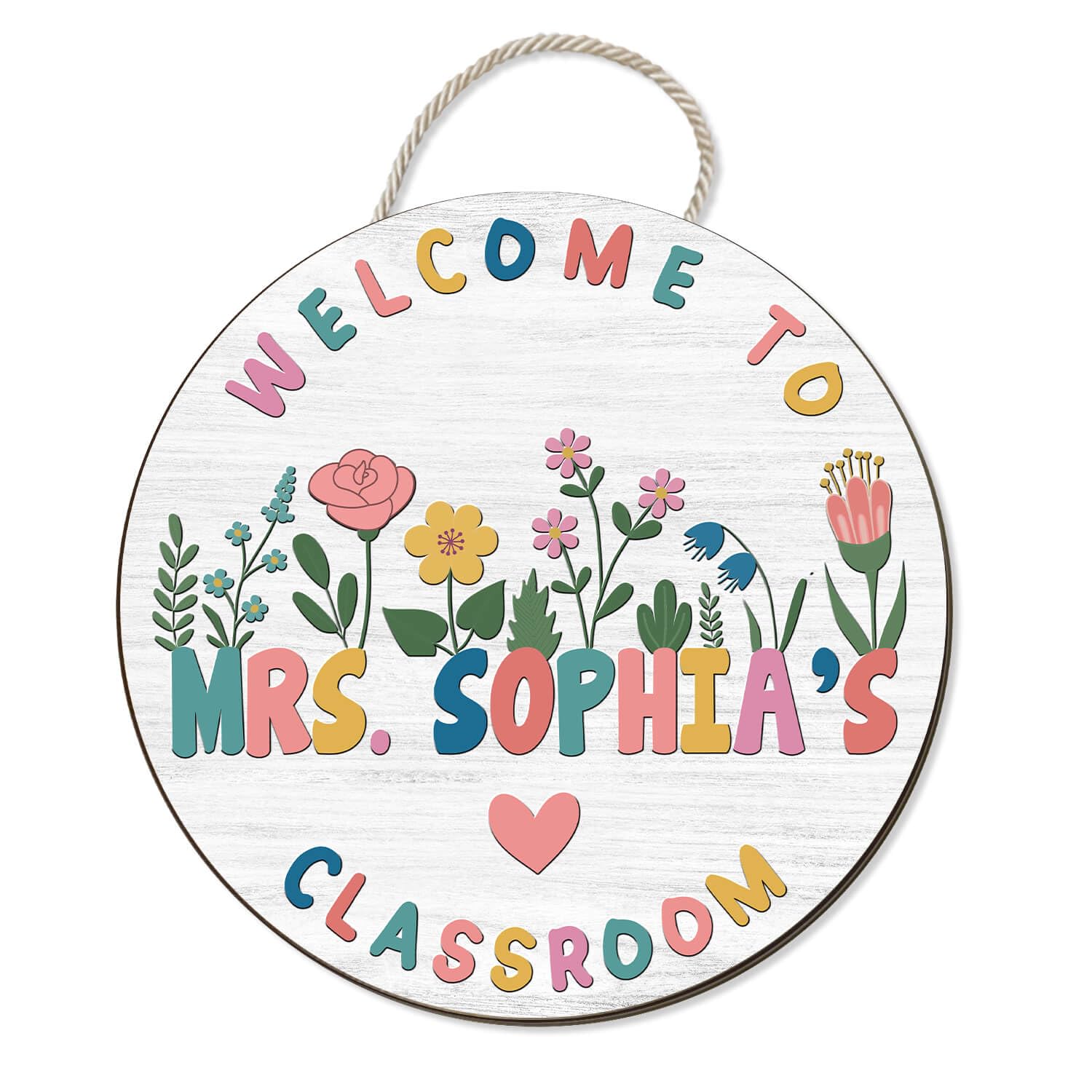 Classroom Door Sign Personalized Teacher Door Sign, Custom Classroom ...