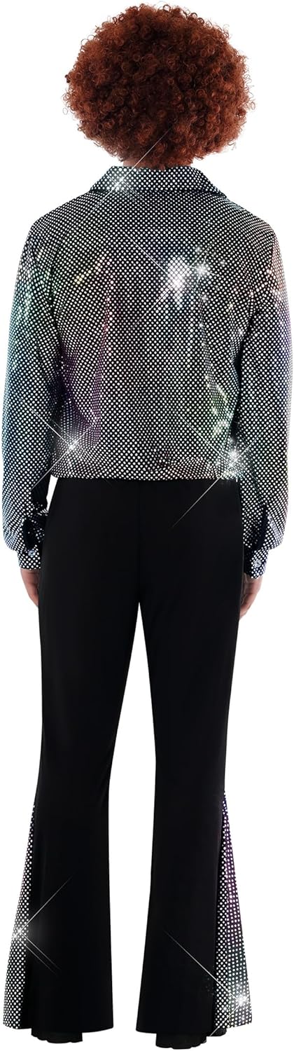 Morph 70s Outfits For Men, Men 70s Outfits For Adults, Mens Disco Costume, Men's Disco Costume, Halloween Costumes Adult - Image 5