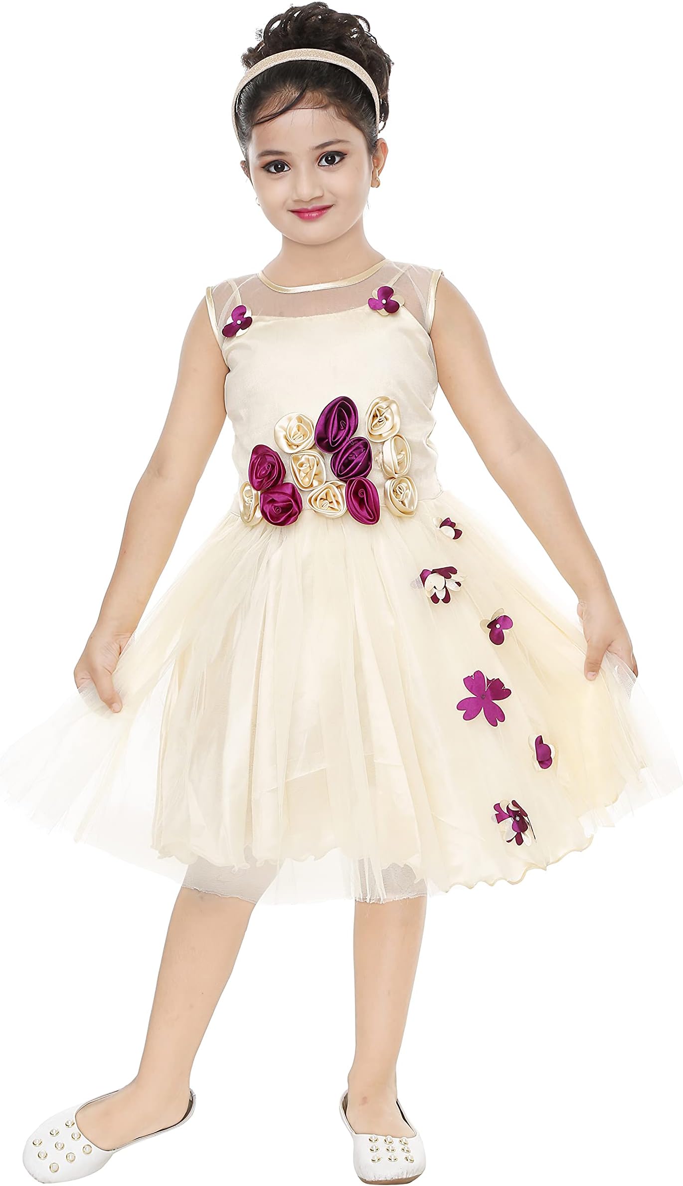 TOUCAN LIFESTYLEGirl's Knee Length Gown
