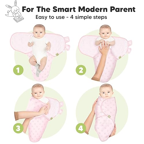 Miniatura 7 de KeaBabies Cambiador de pañales portátil y paquete de 3 sacos de dormir para bebé, tapete cambiador plegable impermeable para bebé, manta orgánica