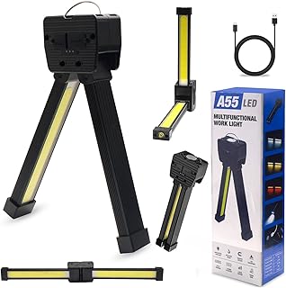 Gym Light for Posing, 7th Dimming and 180 Degree Swivel Folding Posing Light for Gym Lighting, Handheld USB Rechargeable Battery Gym Light (1)