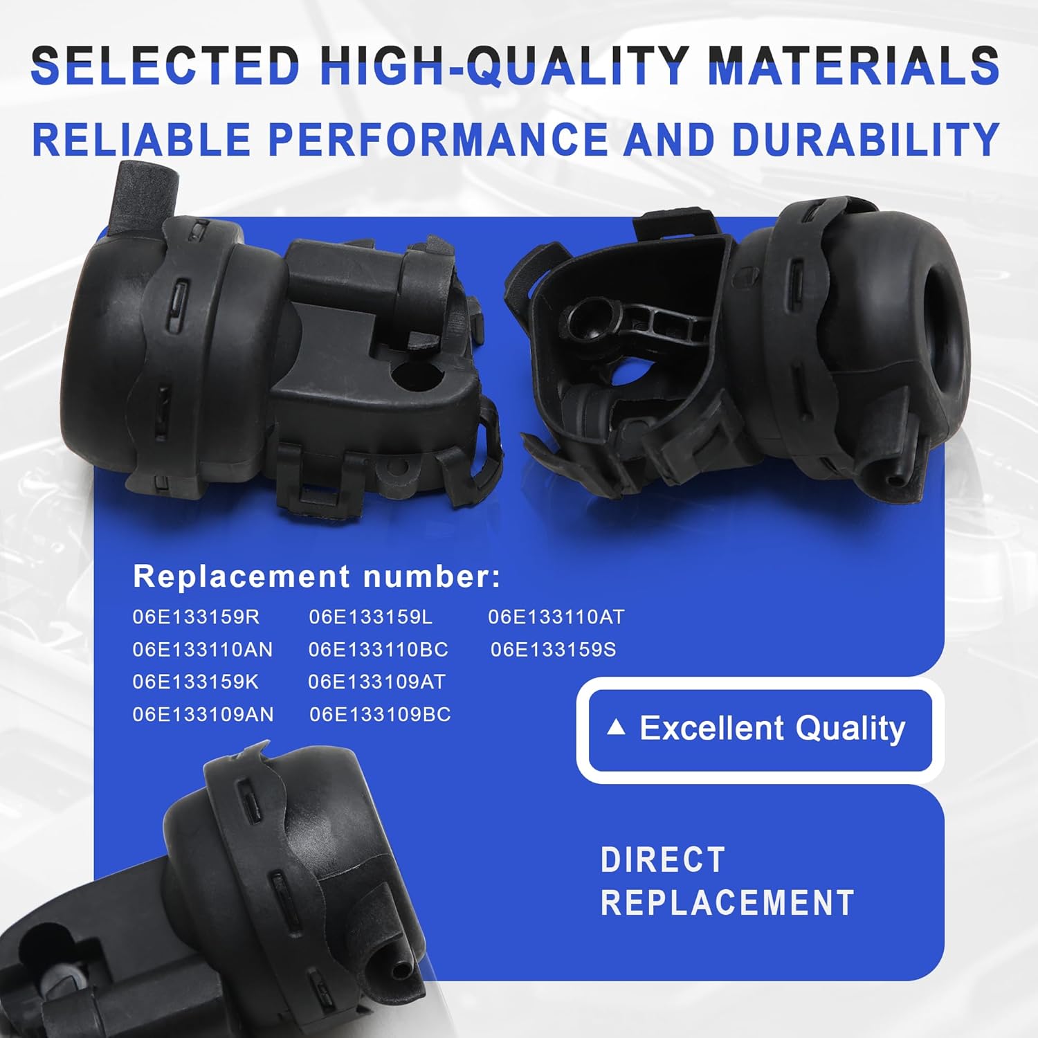 06E133159S 06E133159K Left & Right Engine Intake Manifold Drive Unit Kit Compatible with 3.0T Audi A4 Avant A5 A6 A7 A8 Q7 S4 S5 S6 S8 (Left & Right)