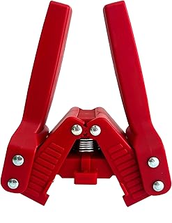 Manual Beer Bottle Capper and caps kit,beer bottle capping sealing tool machine with 150pcs 26 mm crown Beer Bottle Caps,Beer Corking Machine for Home Brewing (Plastic, Red)