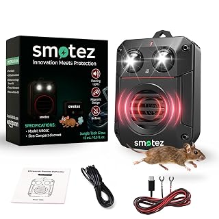Advanced Car Rat Protector/Ultrasonic Rat Repellent for Car Engine/Rat Protection for Car/Rat Mesh for Car/Waterproof & 95% Efficiency - Amazon product rated Grade A