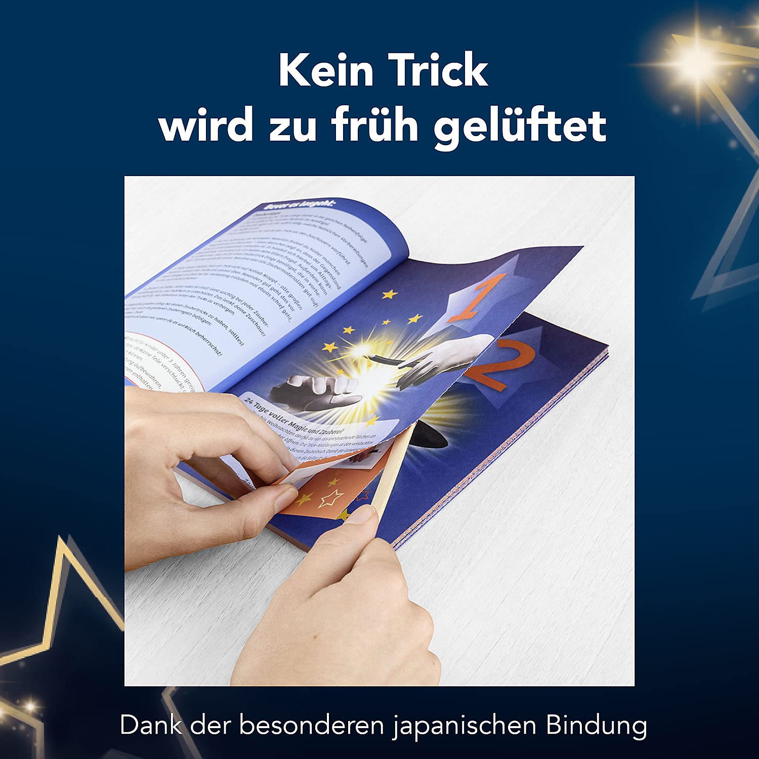 KOSMOS MAGIC Zauber Adventskalender 2021, Spannende Zaubertricks, Zauber-Utensilien für die Adventszeit, Spielzeug-Adventskalender zum Zaubern für Kinder ab 8 Jahre, Zauberkasten, Weihnachten, Magier