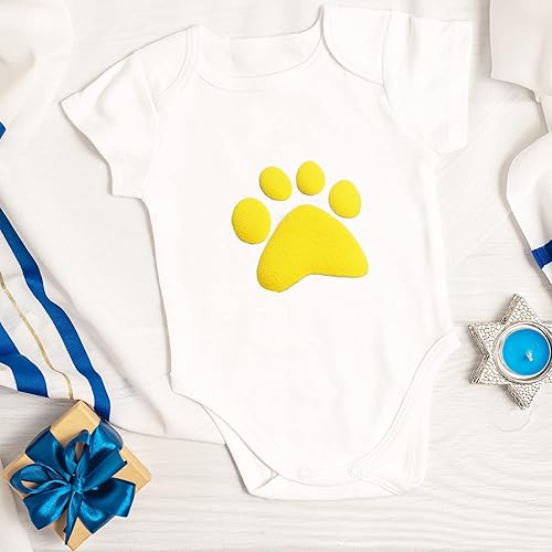 Miniatura 3 de TIFEE Puff Vinyl de transferencia de calor 3D Puff HTV prensa de calor para planchar sobre vinilo de 12 x 10 pulgadas de espuma HTV para camisetas