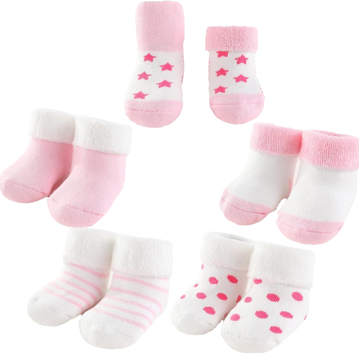 Baby Girls Boys Layette Gift Set 23 Piece Newborn Bodysuits Clothes Unisex Outfit 0-12M - Image 6