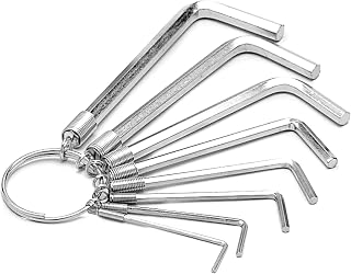 Performance Tool W1113C 8-Piece Metric Hex Key Wrench Set