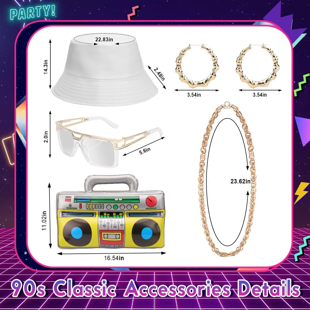 Hoodies Jumpsuit 80s 90s Outfits for Women Tracksuit Costume One Piece Windbreaker Hip Hop Neon Party - Image 2