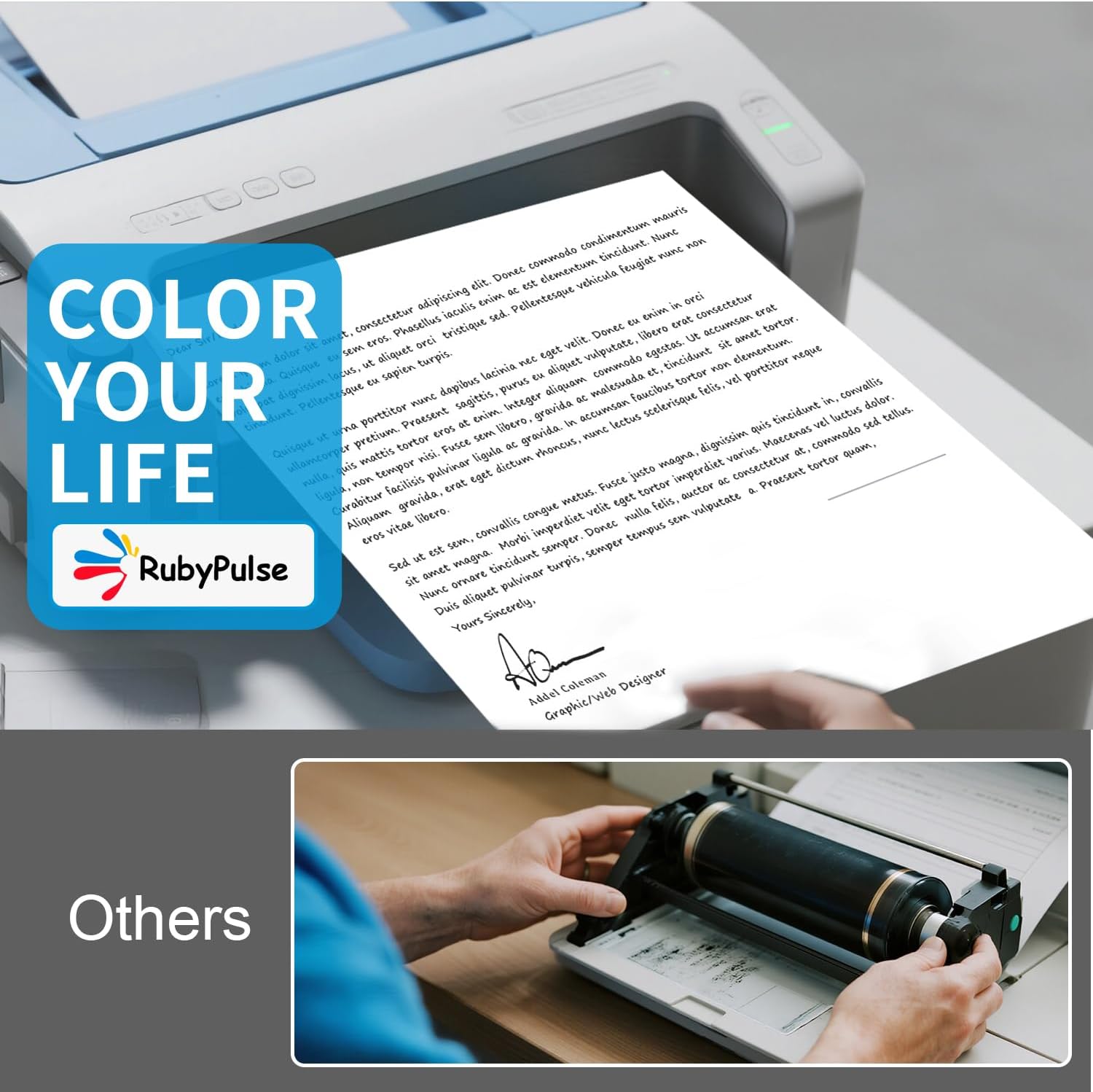 TN760 TN-760 1-Black Toner cartridge, compatible for Brother MFC-L2710DW MFC-L2750DW HL-L2350DW HL-L2370DW HL-L2395DW L2390DW DCP-L2550DW, replacement for Brother TN760 TN-760 TN730 TN-730 (1 Black)