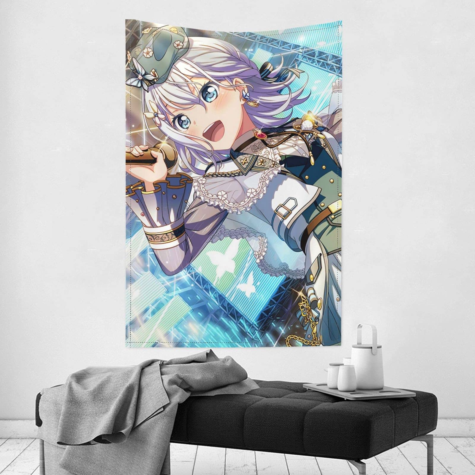 Amazon.co.jp: Bang Dream! ガルパ 倉田ましろ タペストリー、寝室飾り 