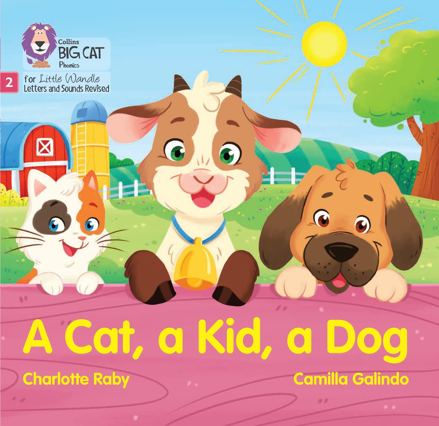 A Cat, a Kid and a Dog: Phase 2 Set 3 Blending practice (Big Cat Phonics for Li