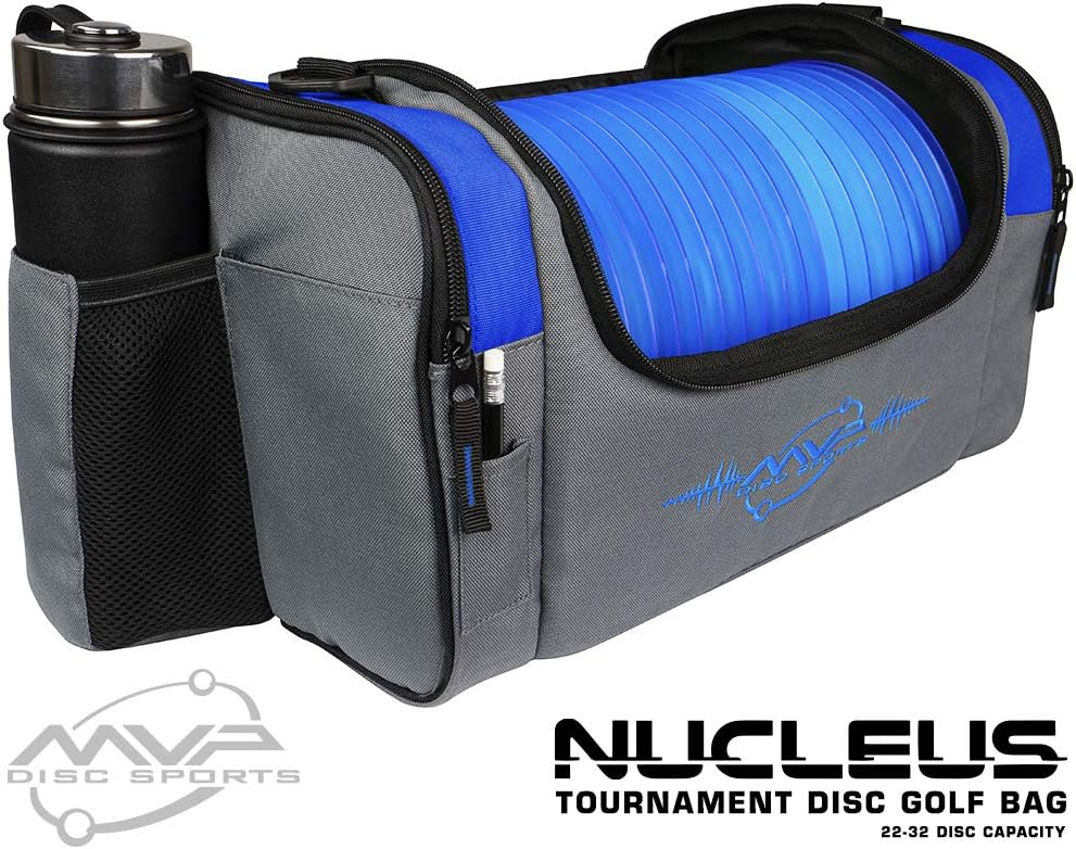 MVP Disc Sports Nucleus Tournament Disc Golf Bag (Choose Your Favorite Color)
