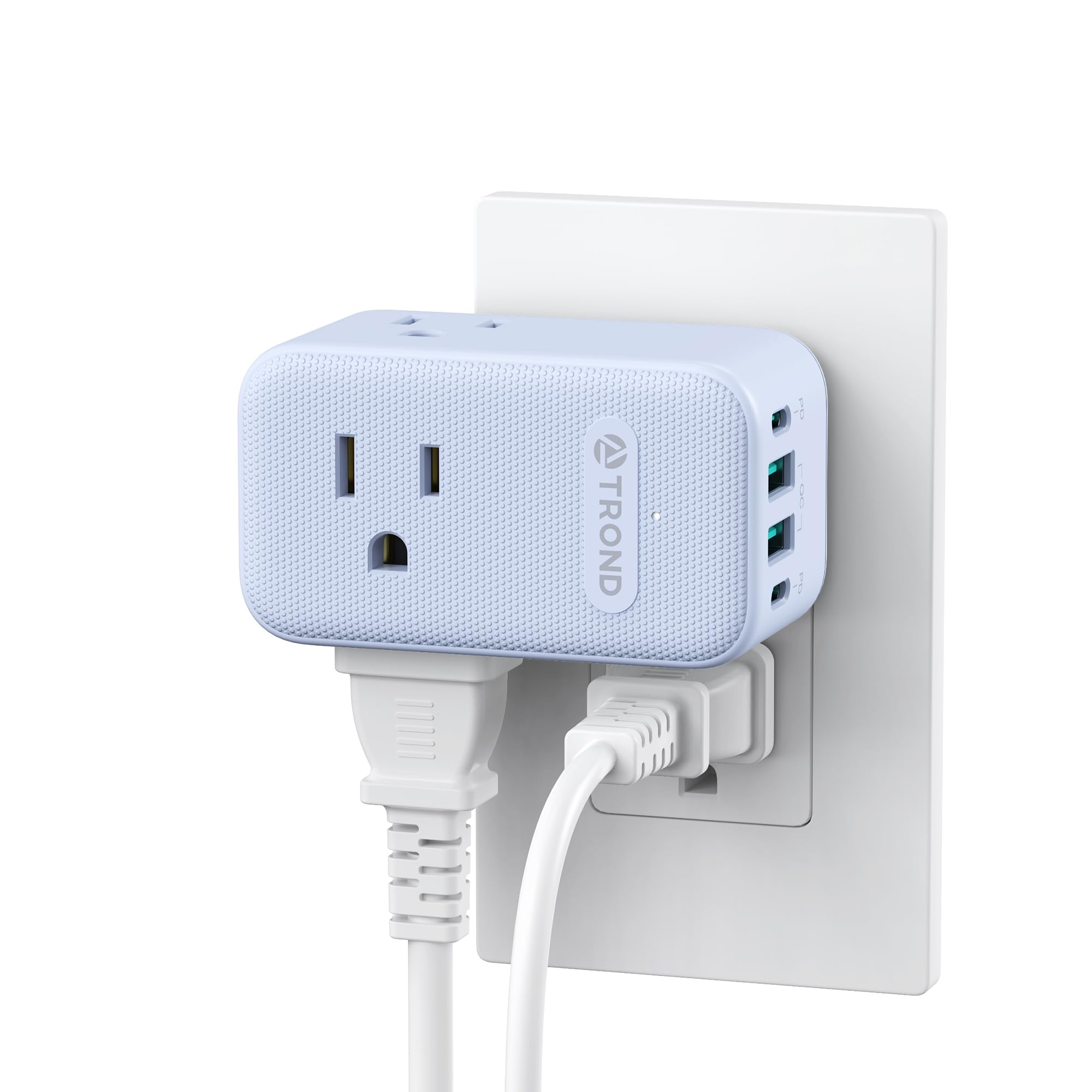 TROND Multi Plug: 3 Outlets + USB-C Charger -12