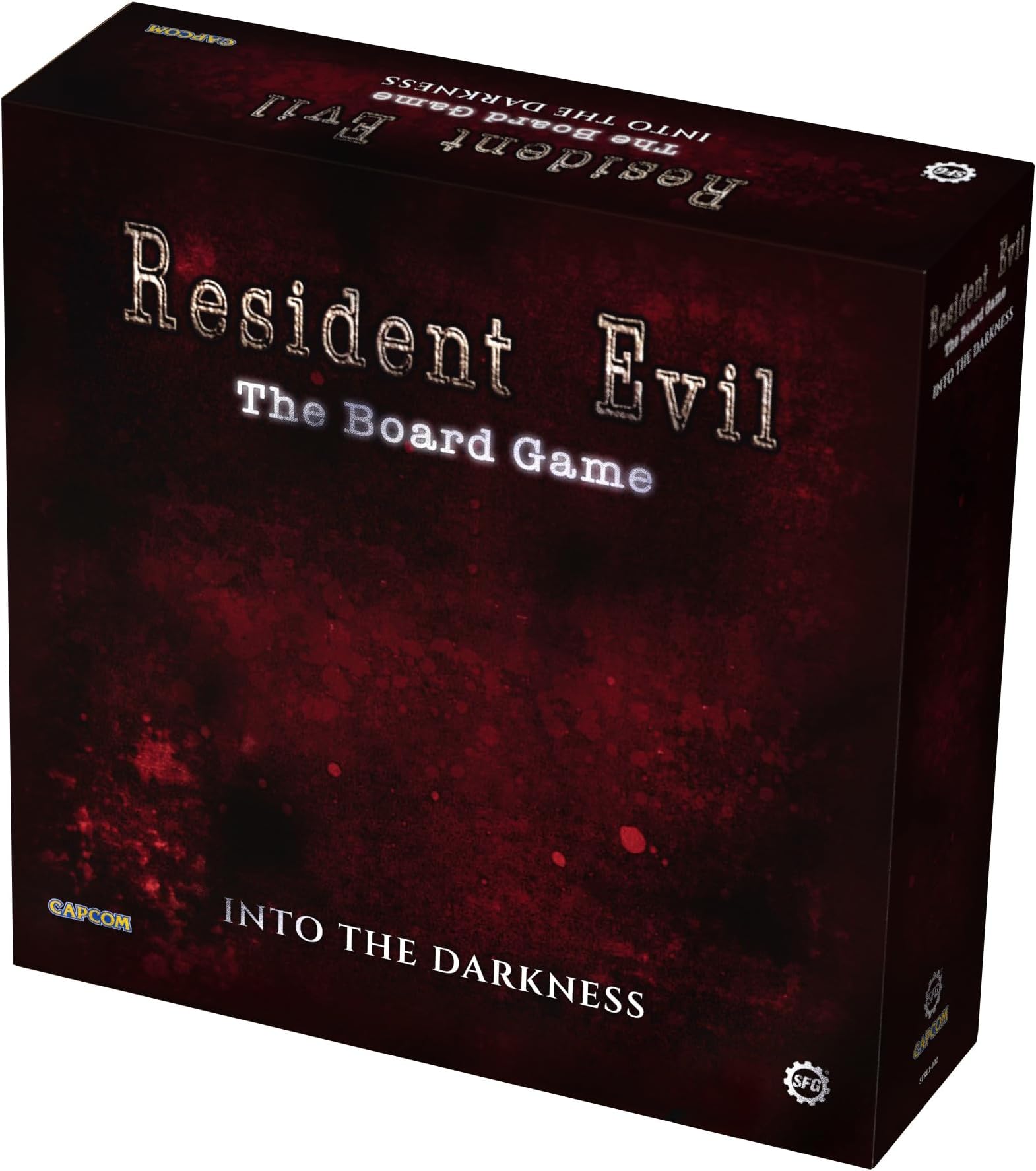 Steamforged Games Exclusive Resident Evil Into The Darkness Board Game with Monster Miniatures on 80mm Base