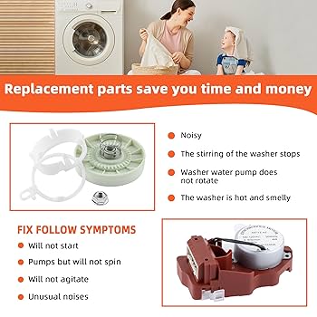 Amazon.com: 49TYZ-110 Washer Shift Actuator W10721967 Pulley