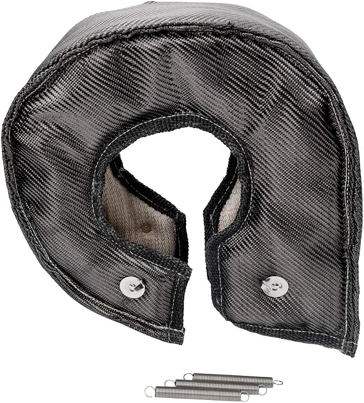 Manta térmica para turbocompressor T6 HiwowSport em fibra de carbono – 1 unidade