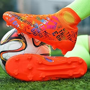 Amazon | [NANMEO] サッカースパイク サッカートレーニングシューズ