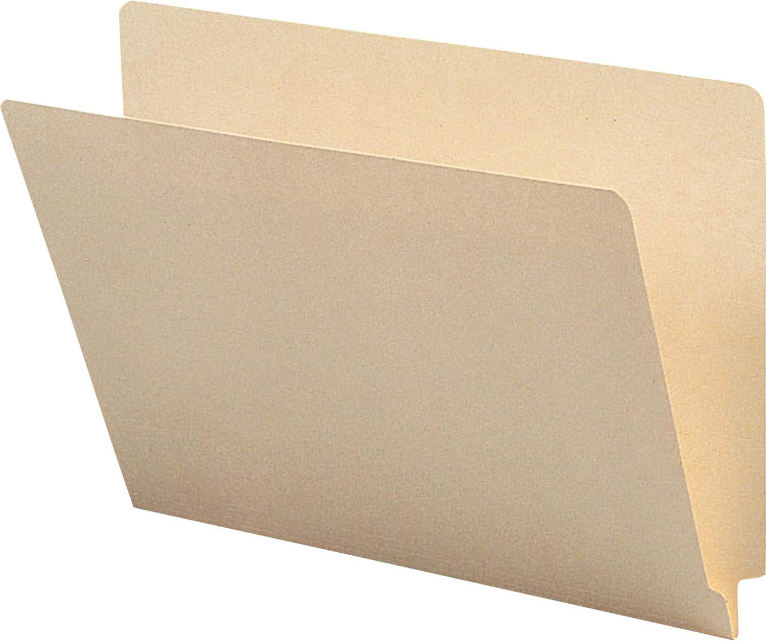 Business Source 1-Ply Straight-Cut End Tab Folders