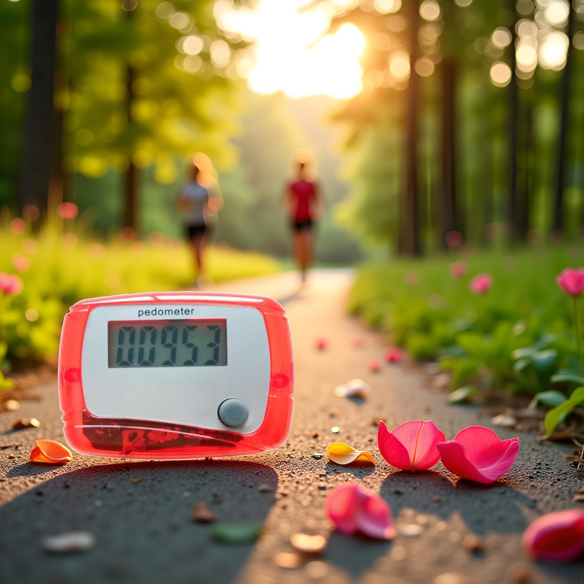 Podomètre Mini Ergonomique Avec écran LCD - Compte Tes Pas Précisément Pendant Le Sport Ou Tes Activités Quotidiennes