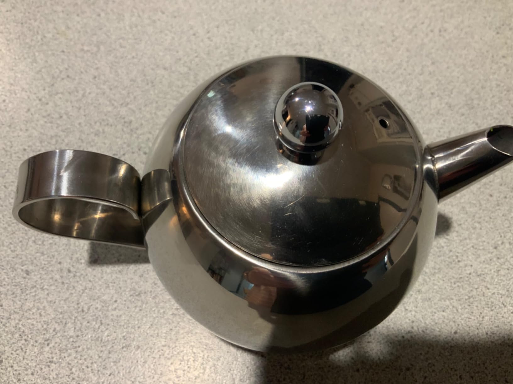 Avanti Nouveau Stainless Steel Teapot, Silver, 15311