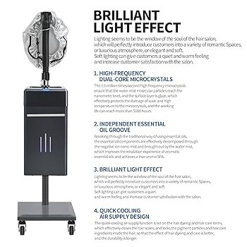 Amazon.com : Salon Hair Steamer Standing Base Nano Hair