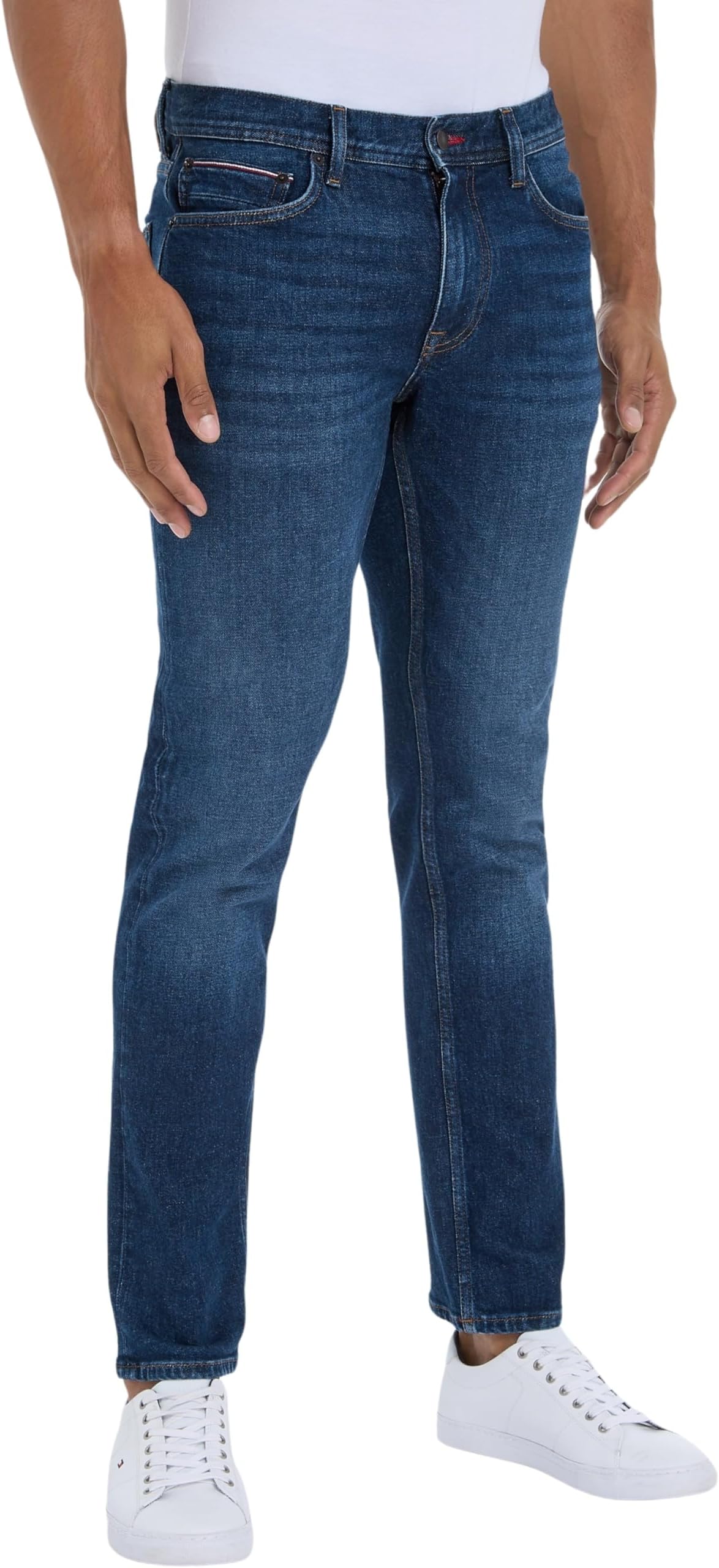 Tommy HilfigerMen's Straight Fit Jeans