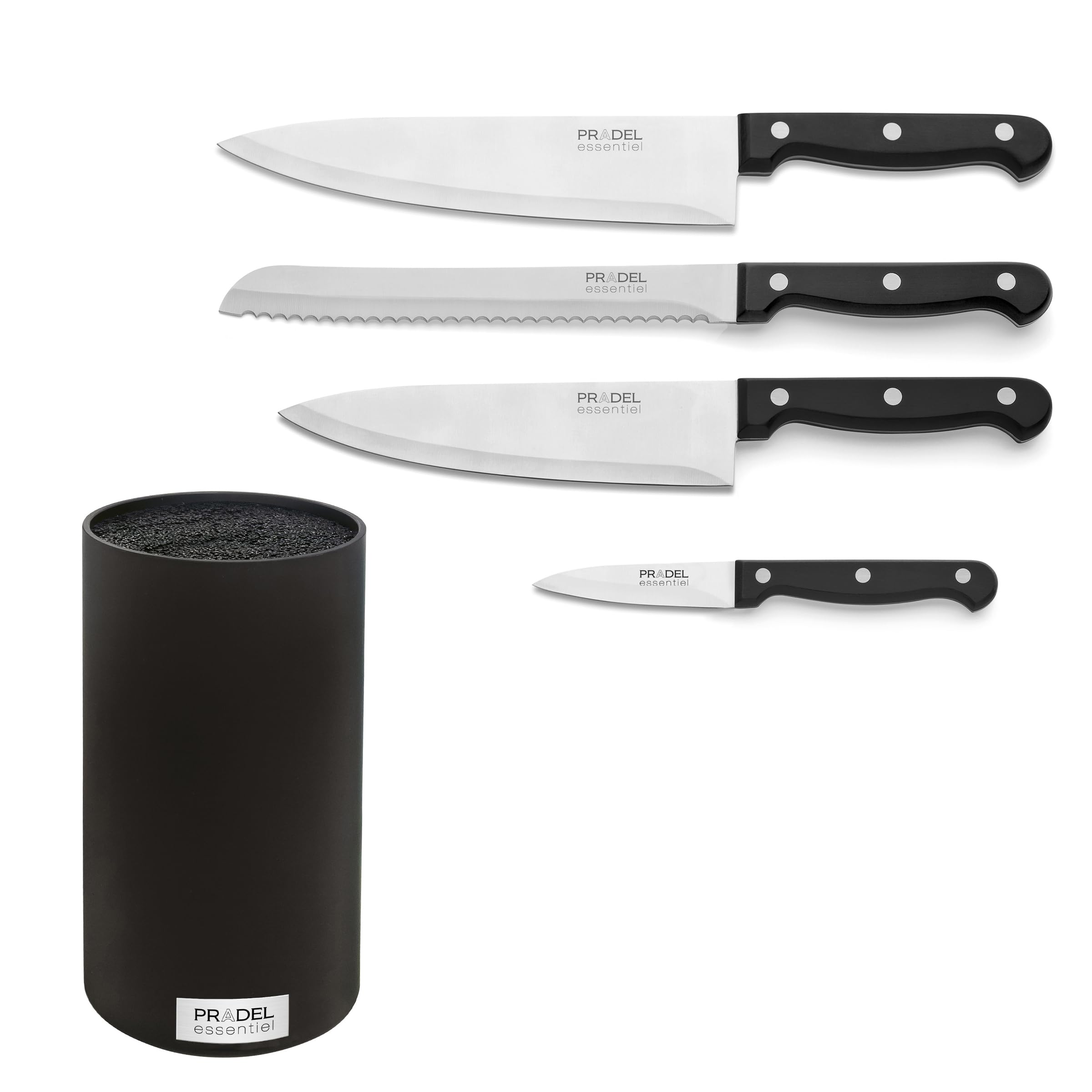 Couteaux de cuisine PRADEL ESSENTIEL pour couper vos légumes et viandes sans effort