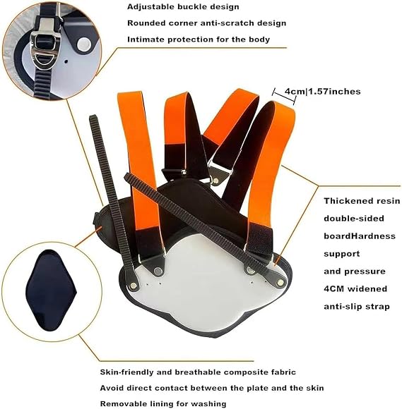 Pectus Carinatum Orthosis Brace, Adjustable Pigeon Chest Orthosis