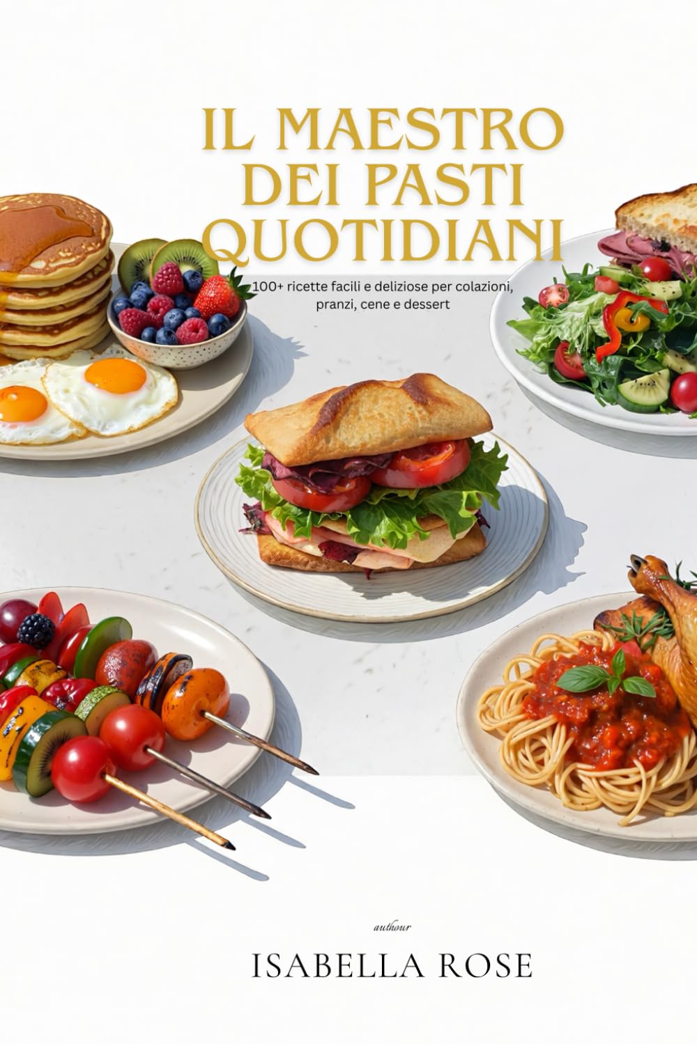 Il Maestro dei Pasti Quotidiani: 100+ ricette facili e deliziose per colazioni, pranzi, cene e dessert
