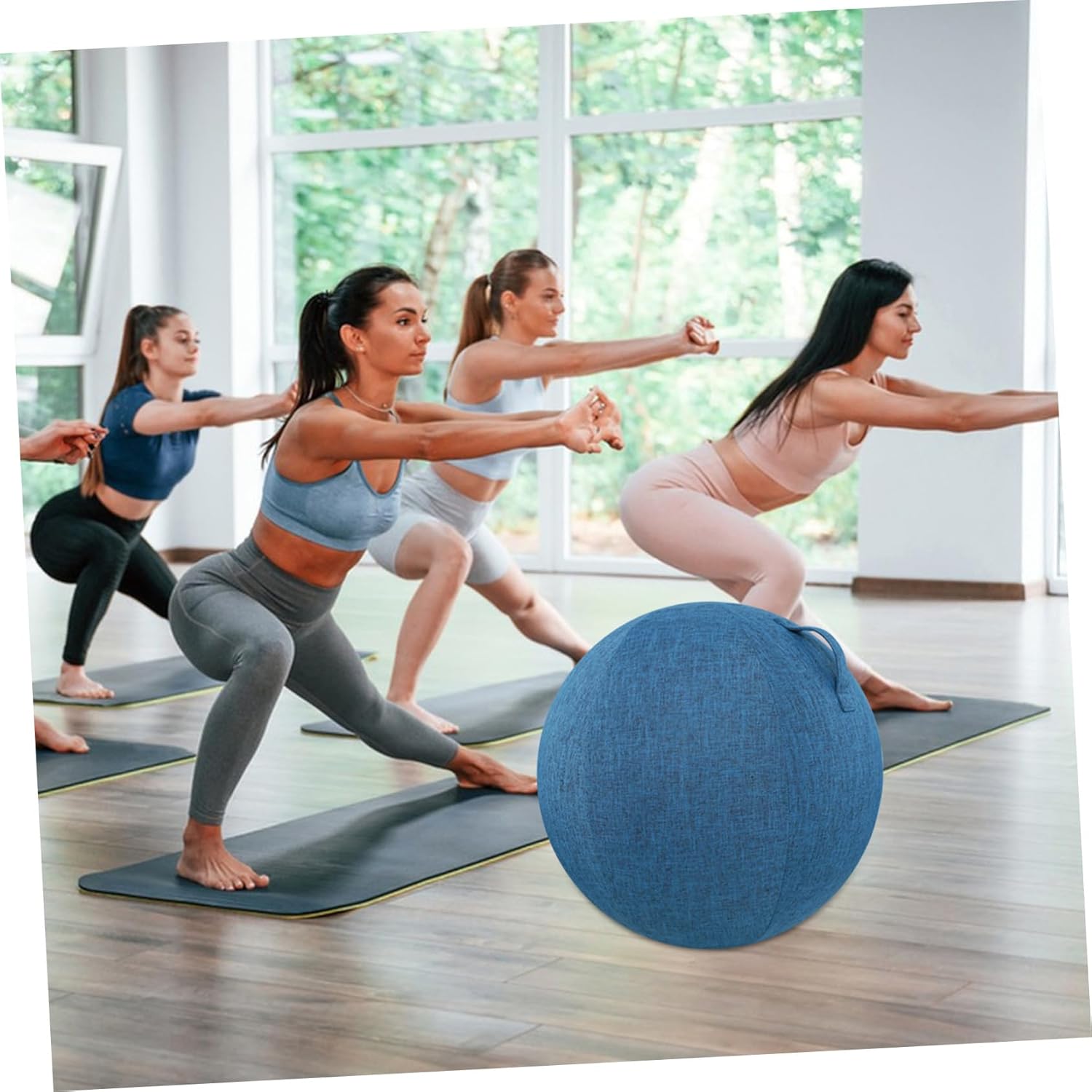 Cotton Yoga Sleeve Breathable Exercise Cover for Daily Use Washable and Wear-resistant Yoga Accessory Comfortable Protector for