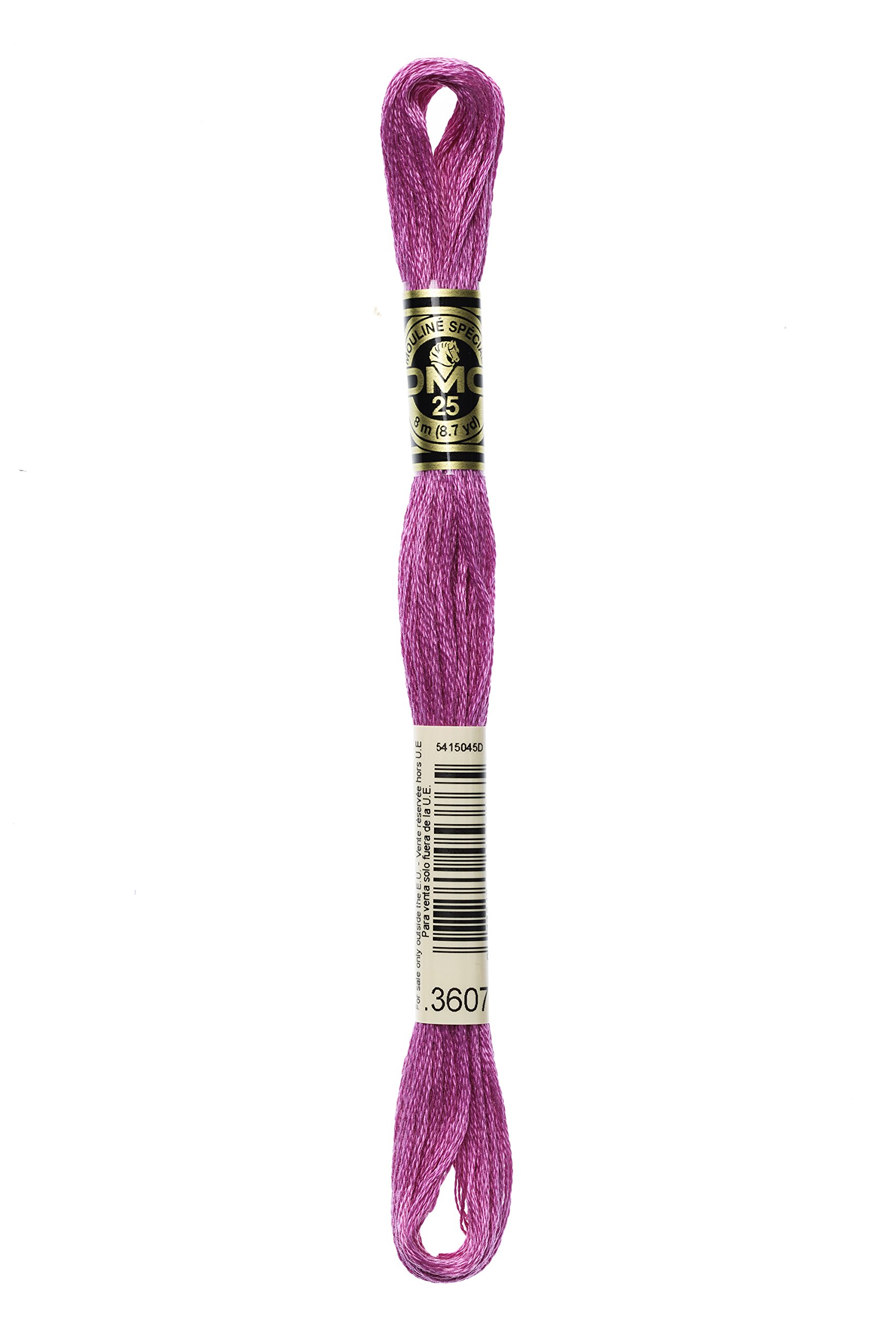 DMG Plaid Cotton Thread, Variegated for Stitching, 8 Metres Coloris / 3607