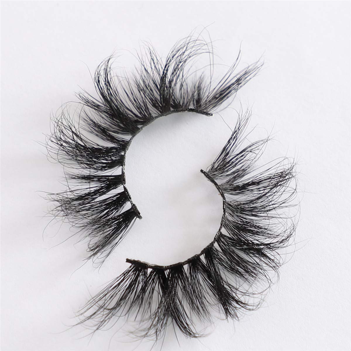 JIMIRE 25mm Mink Lashes Full Volume Dramatic Lashes Cruelty-free 3D Siberian Mink False Eyelashes 2 Styles (2 Pairs)