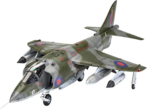 Miniatura 3 de Revell RV05690 05690 5690 Hawker Harrier GR Mk.1 Set de regalo Kit de modelo de plástico, multicolor, 148